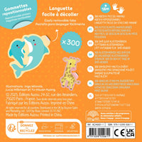 300 gommettes Bébés animaux - AUZOU AC24000-1 9791039550611