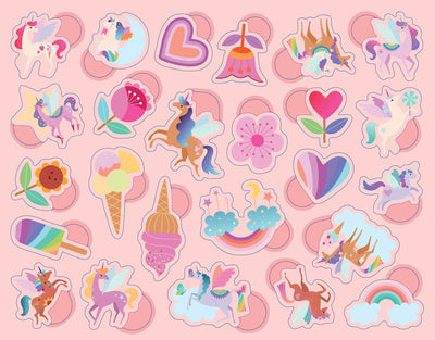 300 gommettes Les licornes - AUZOU AC240020-1 9791039554701