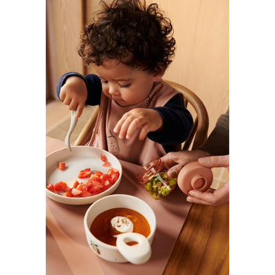 4 pack boite nourriture bébé dominique Peach / Sea shell - LIEWOOD LW19267 1232 5715493377465
