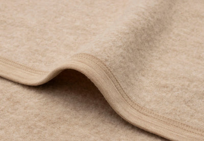 Couverture laine merinos naturel - JOLLEIN