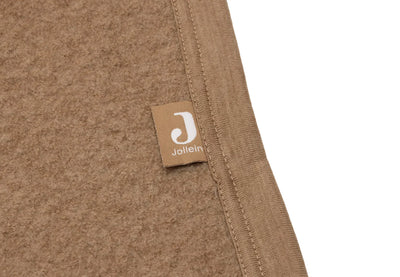 Couverture laine merinos dark hazel - JOLLEIN