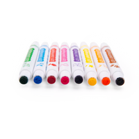 8 Feutres tampons 2 en 1 Les Loufoques - Moulin Roty 683602