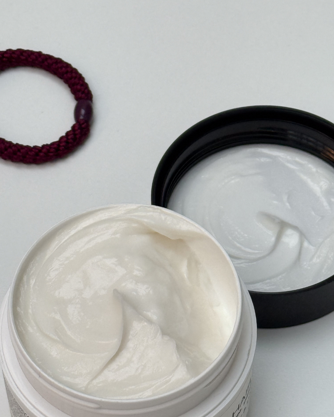 Élastique cheveux KKNEKKI Bordeaux – vue 2
