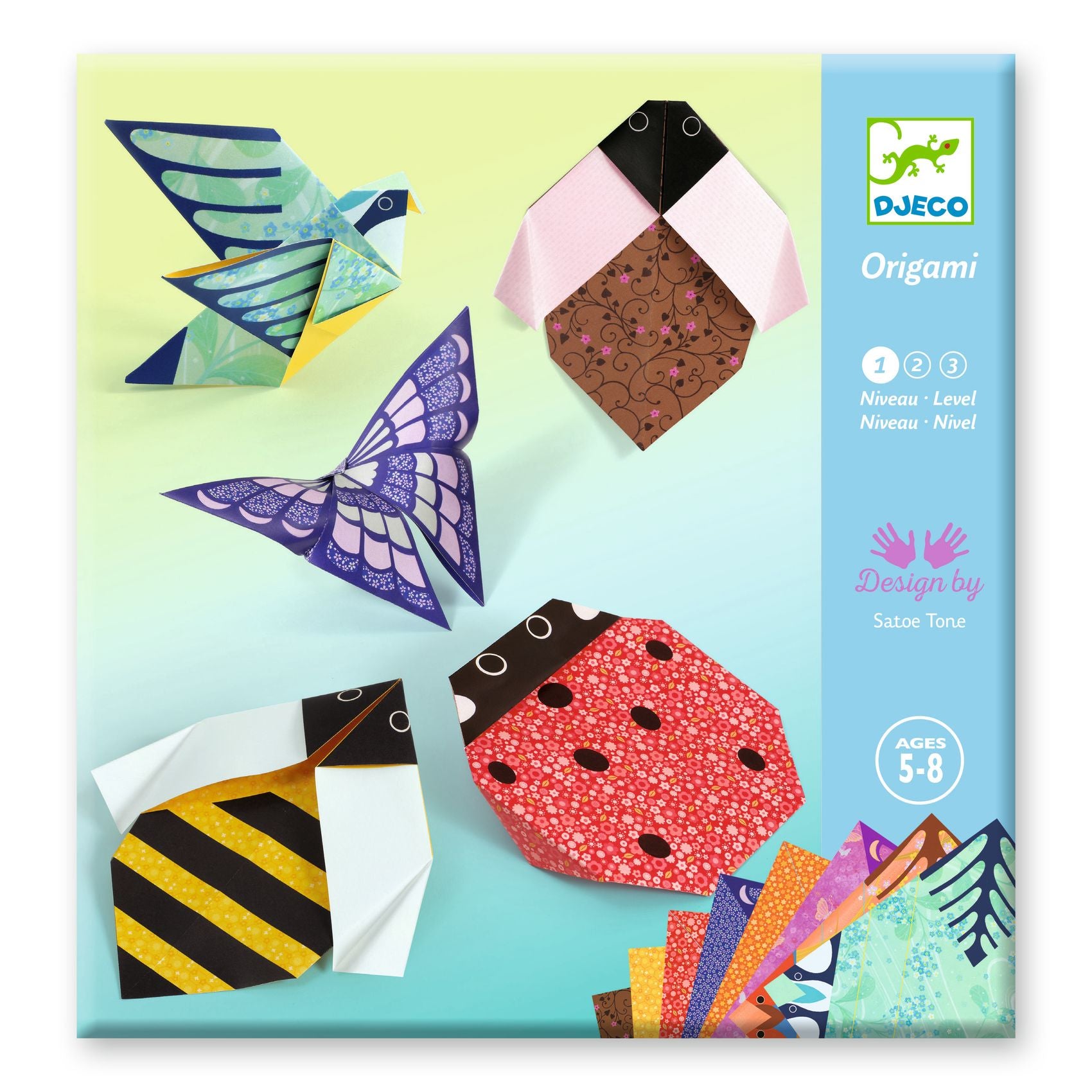 Origami dans mon jardin - Djeco
