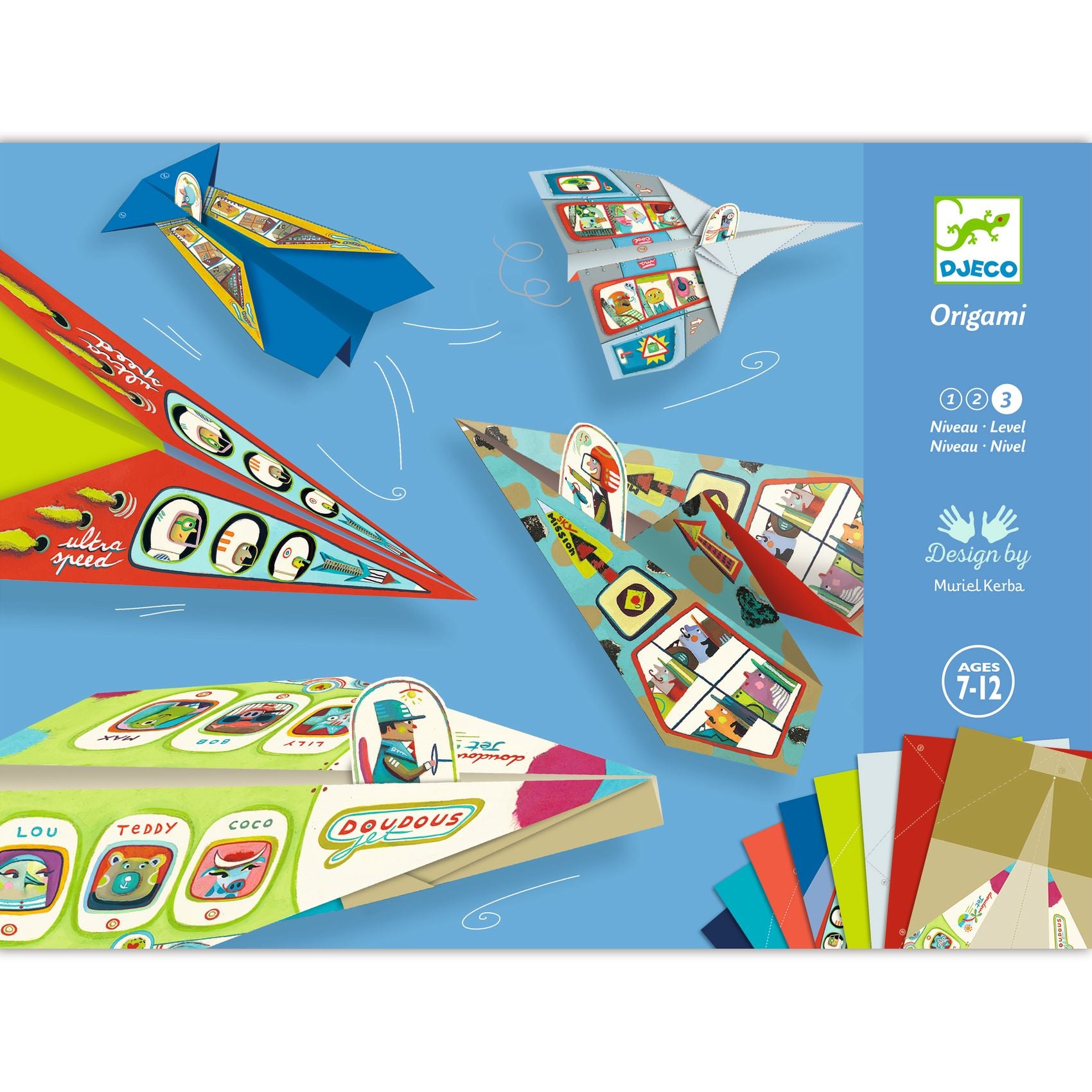 Origami avions - Djeco