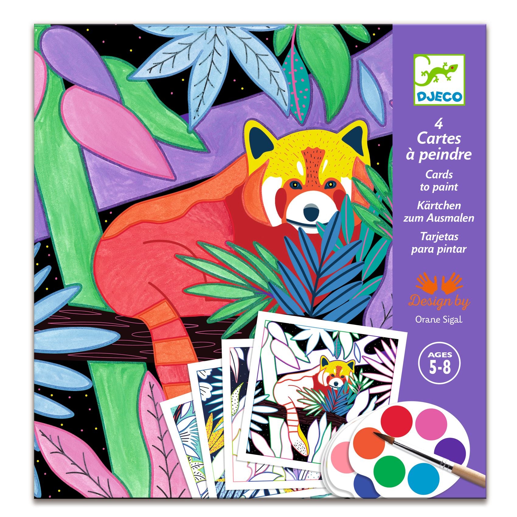 carte a peindre Selva - djeco
