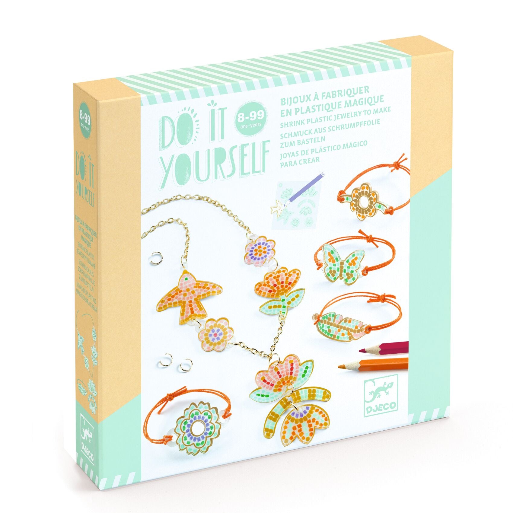 kit créatif plume et lotus - DJECO