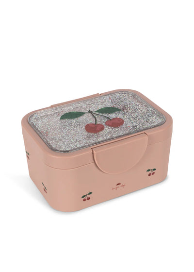 boite à dejeuner paillettes BON COEUR COLORÉ  - Konges Sløjd