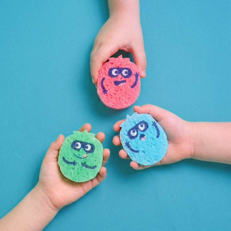 Éponges magiques Pop-up Sponges lot de 3 de SuperPetit