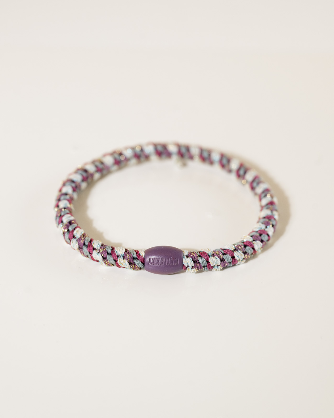 Élastique cheveux KKNEKKI Slim Mix Grape Aqua Glitter – vue 2
