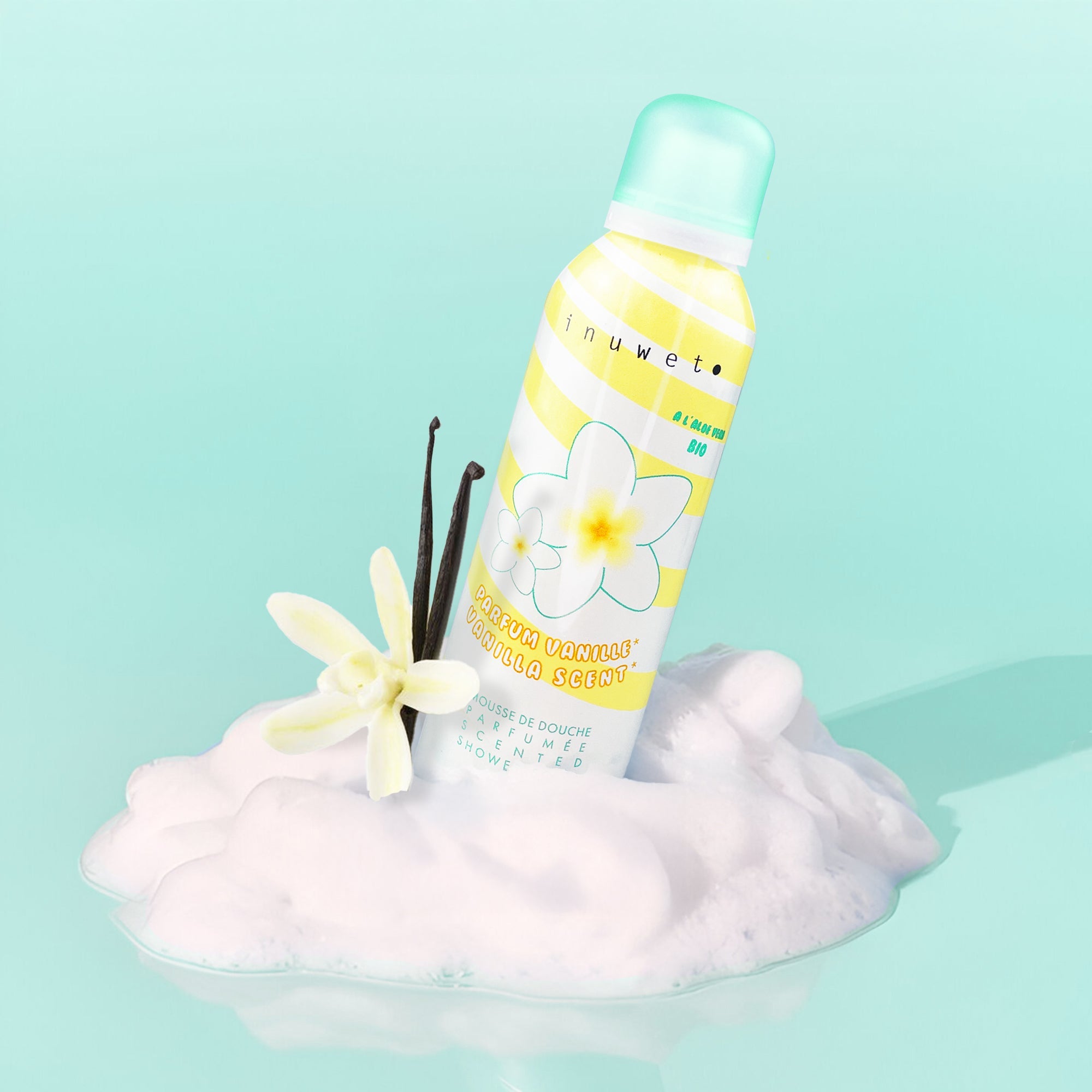 Mousse de douche vanille Inuwet – vue 3