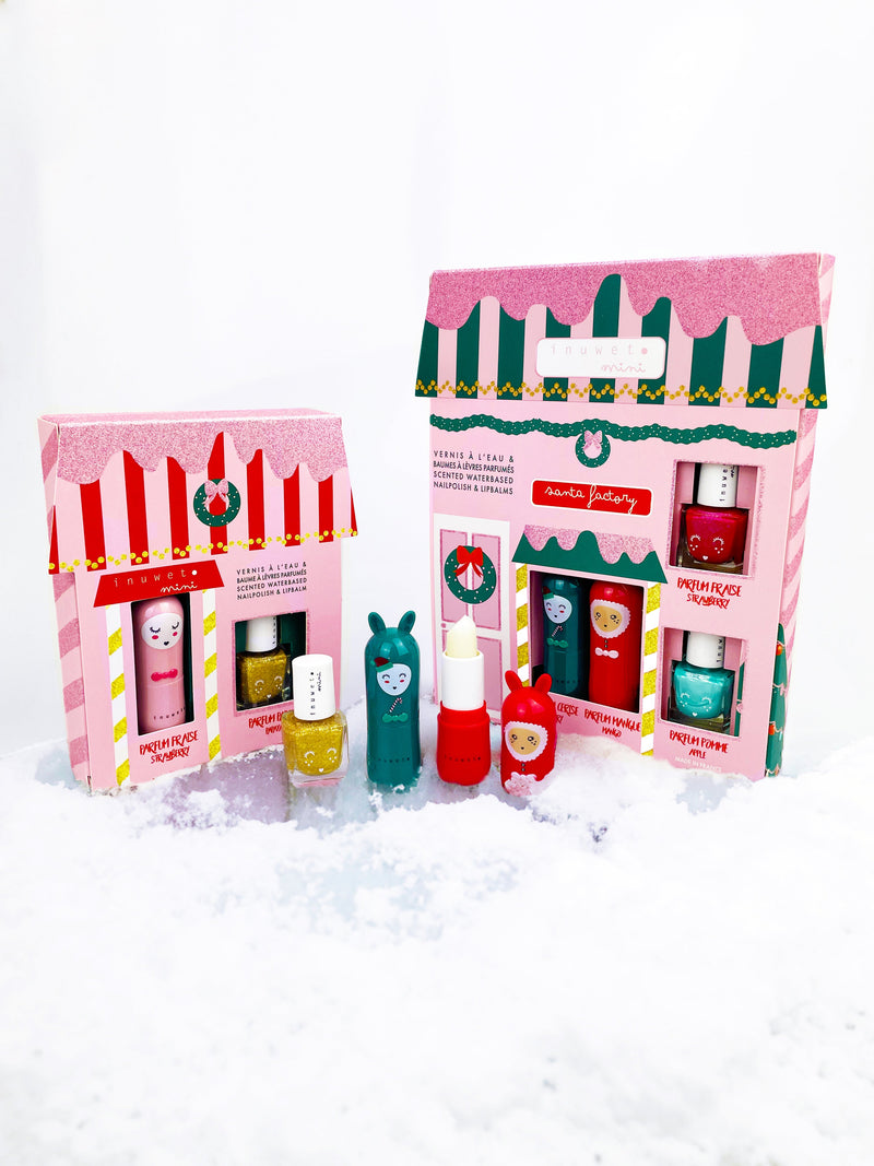 Coffret Charlotte House 2 baumes et 2 vernis à l’eau Inuwet