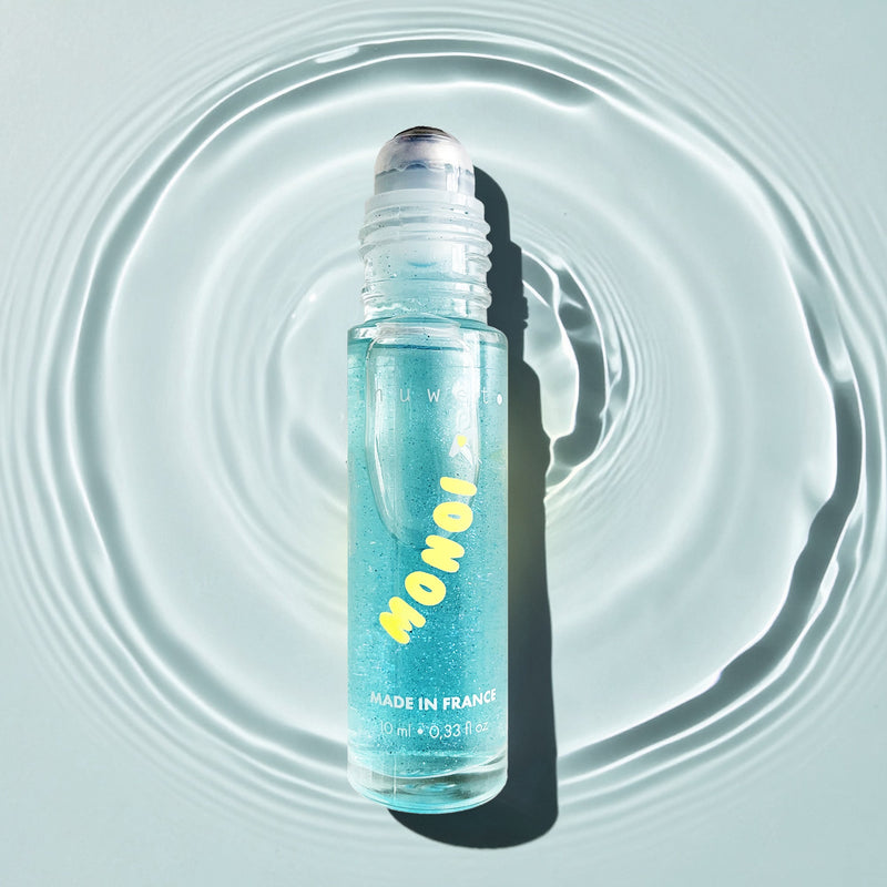 Parfum roll-on pailleté monoï – Inuwet