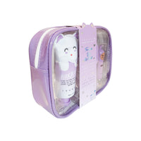 Trousse mauve Lily baume, crème mains et chouchou Inuwet – vue 3