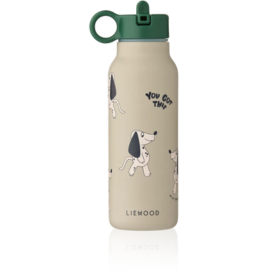 Gourde isotherme Falk Dakota Dog / Misty 350ml - LIEWOOD