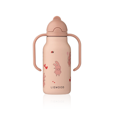 Gourde Kimmie 250 ml wild child / rosey - LIEWOOD