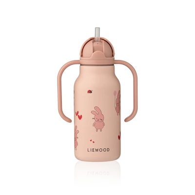Gourde Kimmie 250 ml wild child / rosey - LIEWOOD