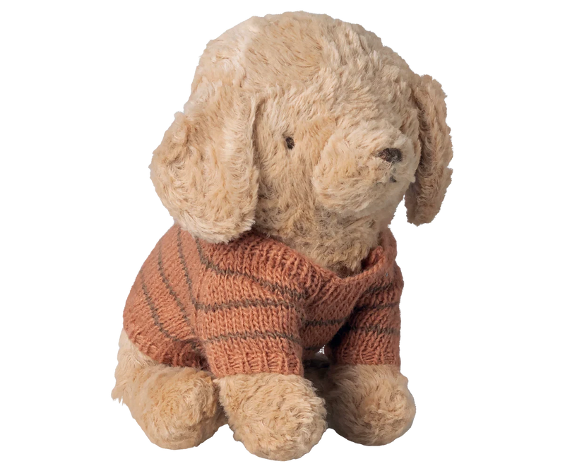 Accessoire miniature Chiot Petit Pull tricoté Corail - MAILEG 