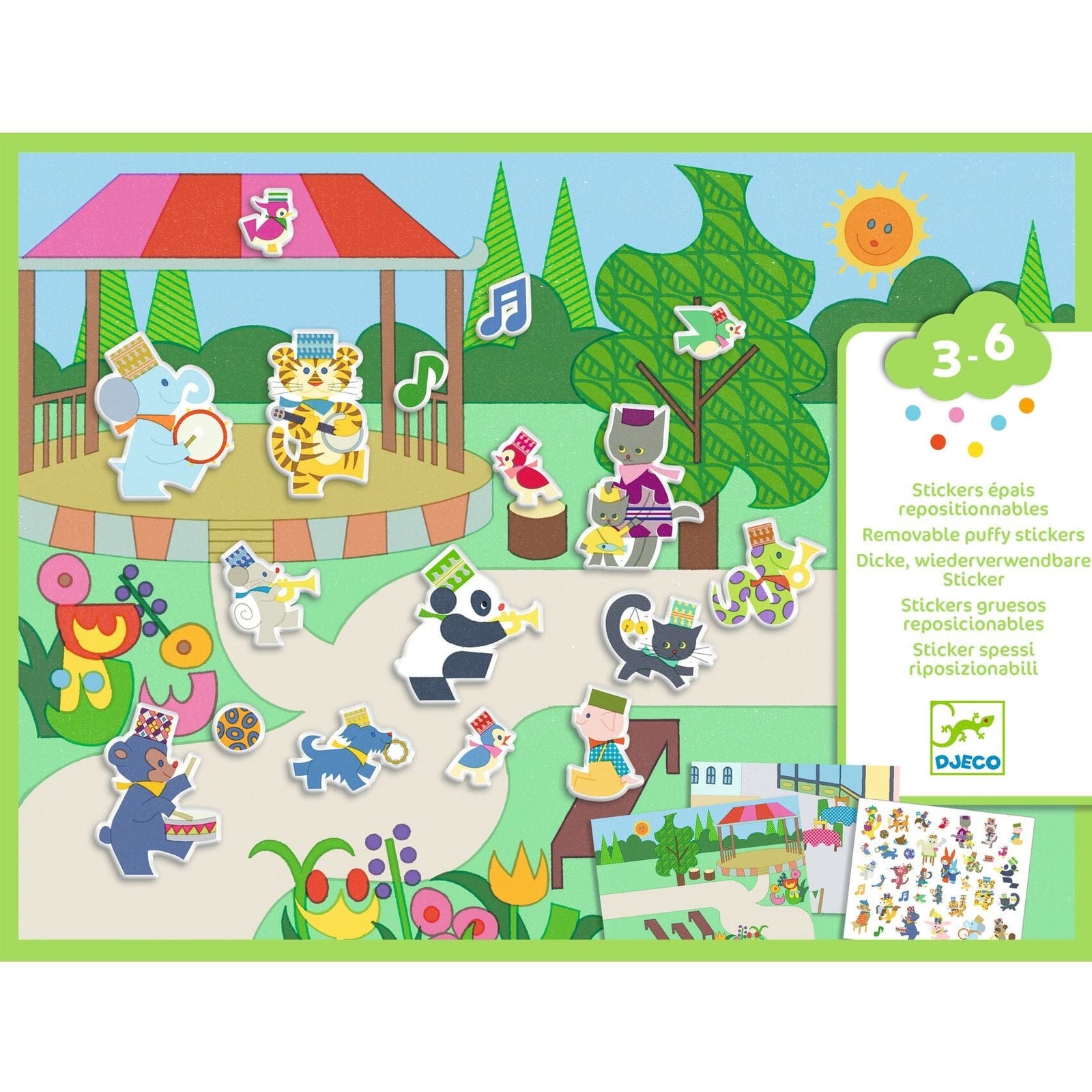 activité collage fanfare - DJECO DJ09947 3070900099470