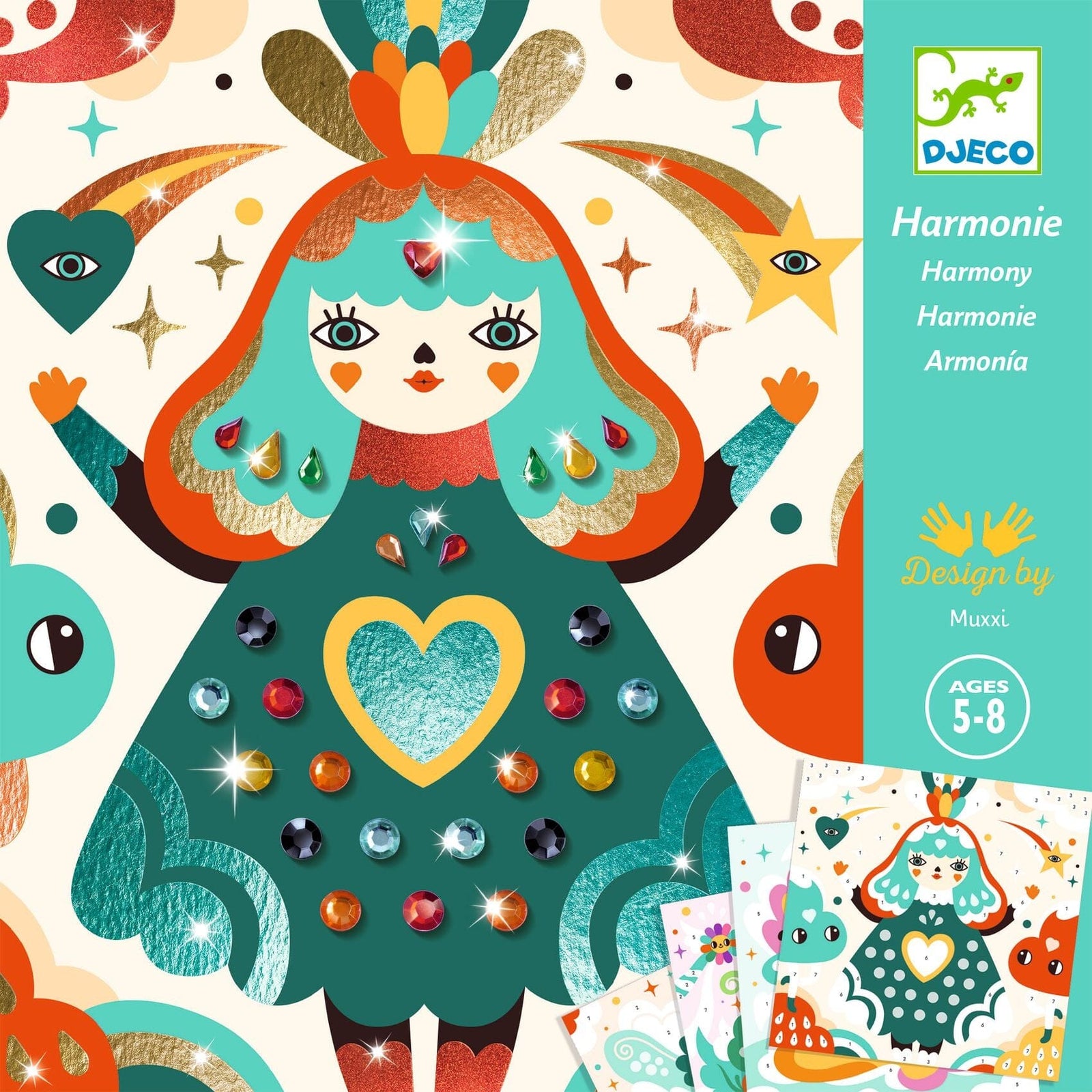 activité collage harmonie - DJECO DJ09525 3070900095250