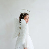 Ailes d’ange blanches et dorées - Mimi&lula 175039-18 5061064832216