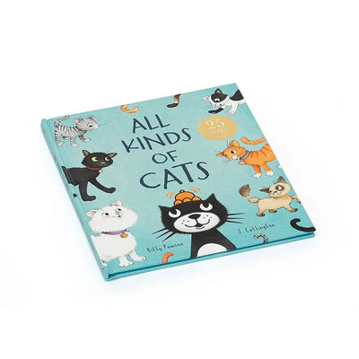 All Kinds of Cats Book - JELLYCAT BK4CATS 670983151039