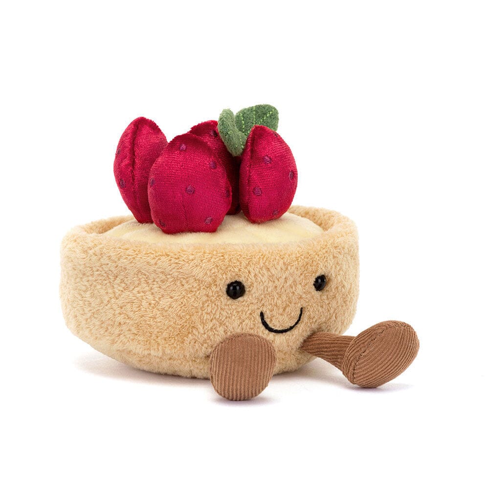 Amuseables Fleurette Tarte Aux Fraises - JELLYCAT A6TAF 670983159127