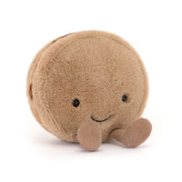 Amuseables Mona Macaron chocolat de Jellycat