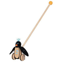 Pingouin à pousser Pablo goki avec ailes en feutre