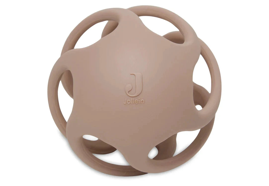 Anneau de Dentition Balle Silicone biscuit - JOLLEIN 714-607-00103 8717329373464