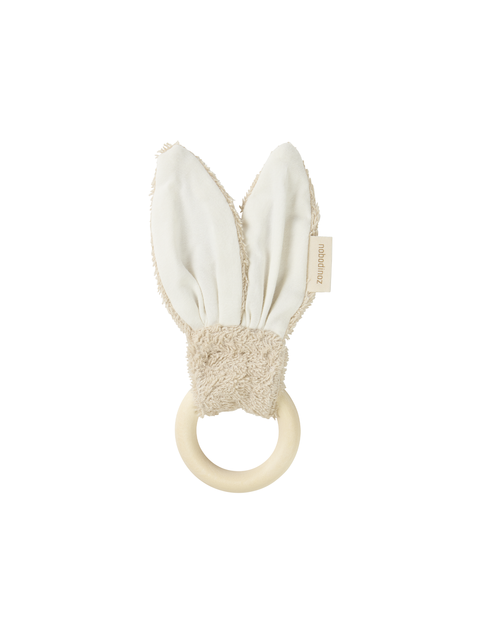 Anneau de dentition bunny So Cute Almond - NOBODINOZ 8435574931221 8435574931221