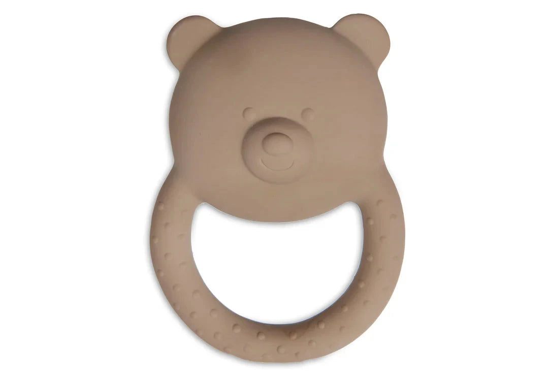 Anneau de dentition en caoutchouc Teddy Bear Biscuit - jollein 101-001-67008 8717329370340