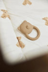 Anneau de dentition en caoutchouc Teddy Bear Biscuit - jollein 101-001-67008 8717329370340