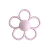 anneau de dentition hochet daisy soft lilac - mushie 70.078.02 840355802511