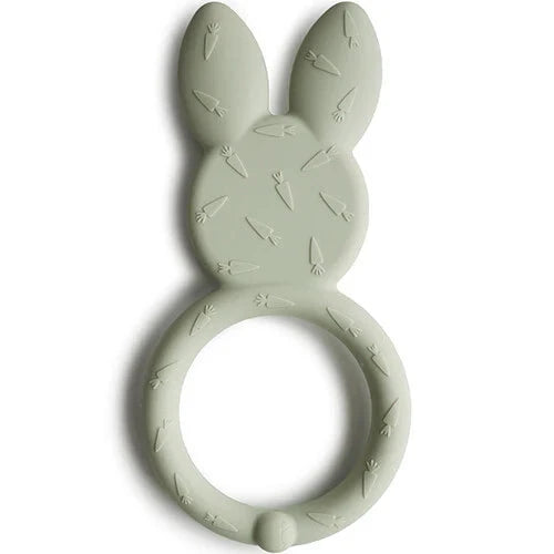 Anneau de dentition lapin -sage - mushie 