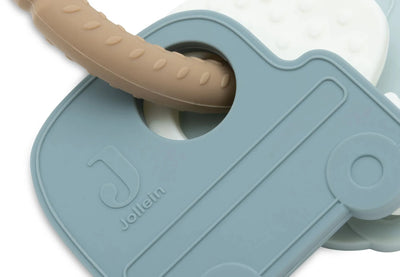 Anneau de Dentition Porte-clé En Silicone On The Go - JOLLEIN 101-007-68075 8717329393714