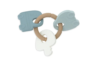 Anneau de Dentition Porte-clé En Silicone On The Go - JOLLEIN 101-007-68075 8717329393714