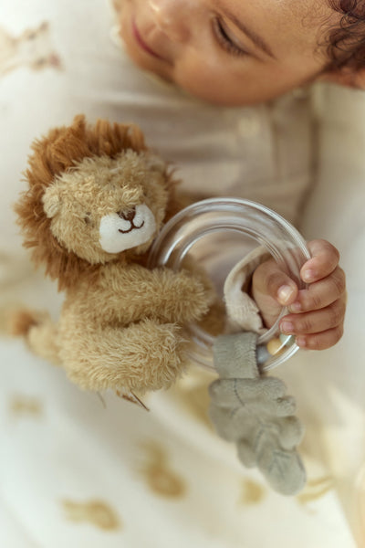 Anneau hochet Lion Safari Friends - LITTLE DUTCH