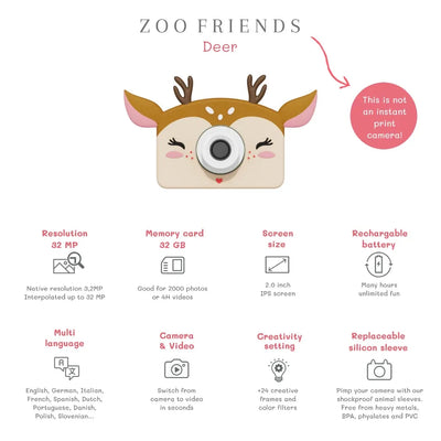 Appareil Photo DEER - THE ZOOFAMILY