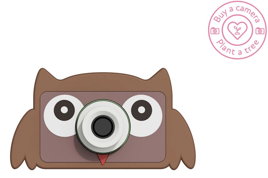 Appareil Photo Hibou - THE ZOOFAMILY Zoo Friends Owl 4895250600515