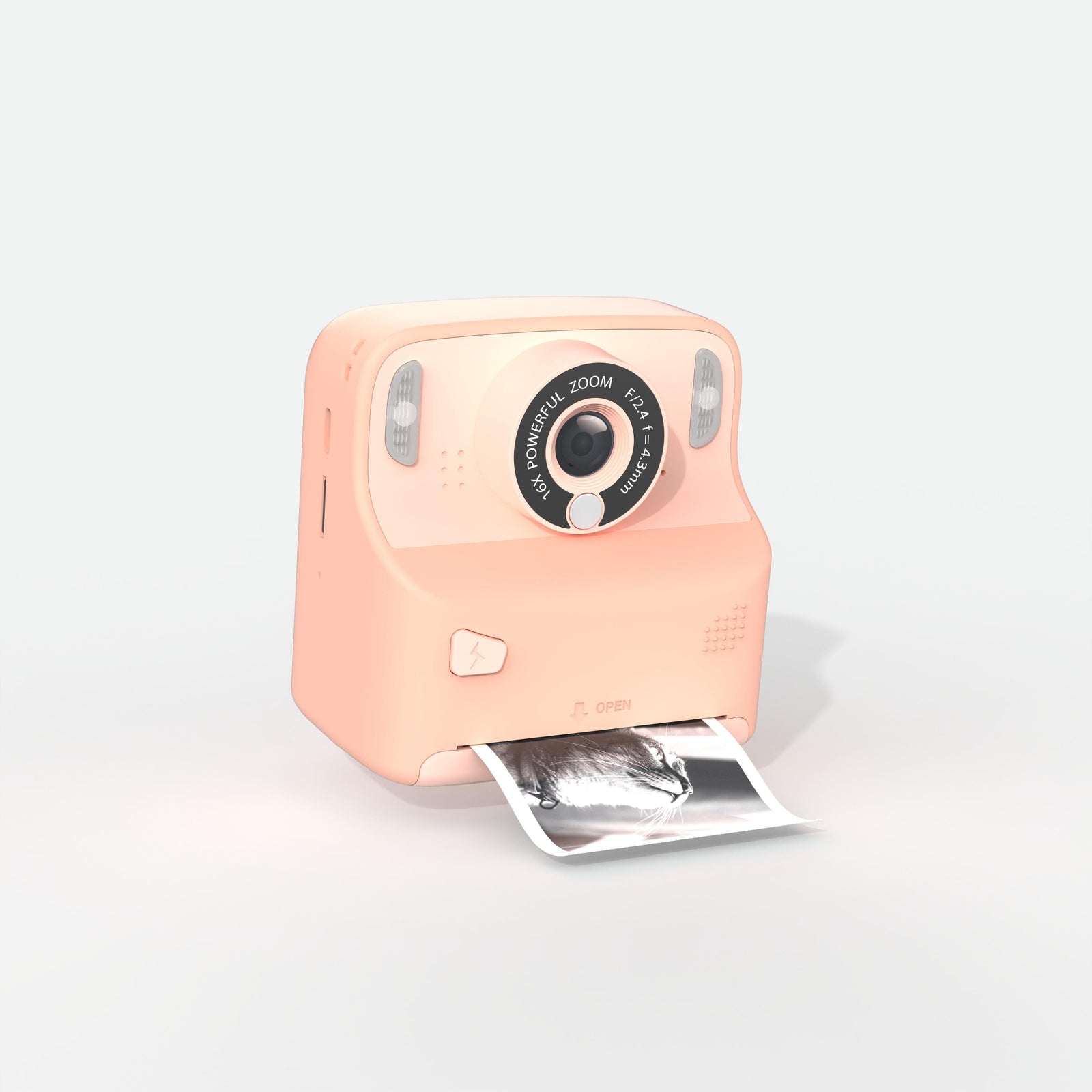 Appareil photo instantané enfant Pixiprint rose MOB