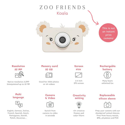 Appareil Photo KOALA - THE ZOOFAMILY