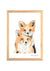 Aquarelle en cadre famille Renard - Marlene Fancelli Art famillerenard 12345123534
