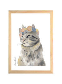 Aquarelle en cadre Jennie Minette - Marlene Fancelli Art minette 1234512356