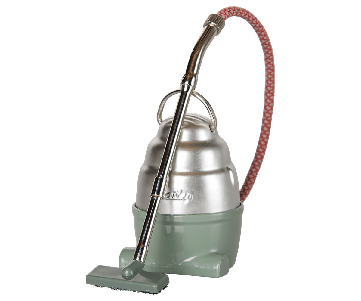 Aspirateur miniature Souris menthe foncée – Maileg – vue 2