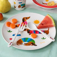 assiette chien sunny sausage - Rex London
