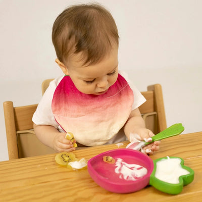assiette et cuillère ramona the radish - OLI & CAROL W-PLATE-RADISH 8437026531669