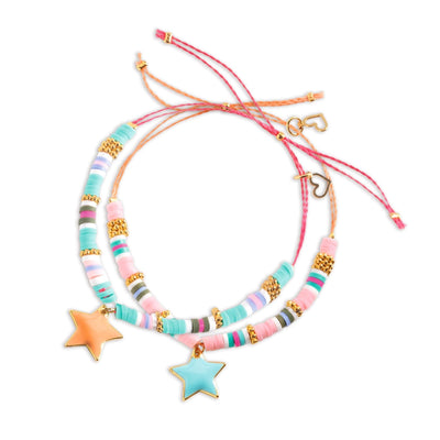 assortiment de charms heishi etoile - DJECO DJ00021 3070900000216
