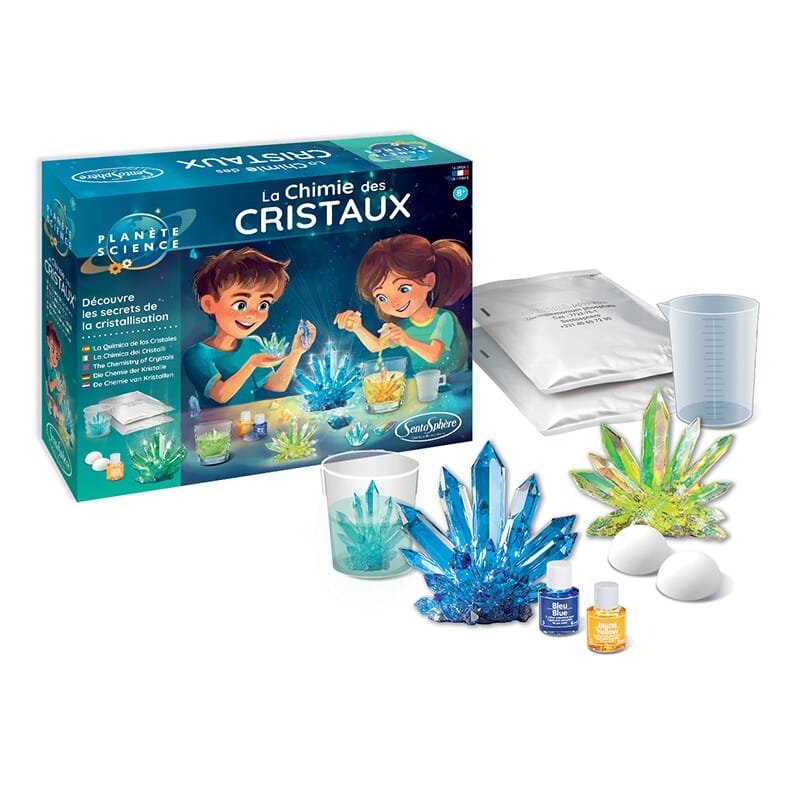 atelier scientifique La Chimie des Cristaux - SENTOSPHERE 28900 3373910289009