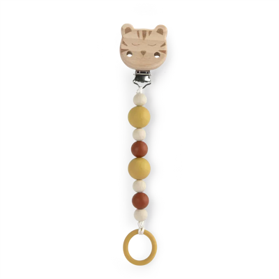 Attache-tétine bois silicone La forêt Mawa - MOULIN ROTY 688156 3575676881569